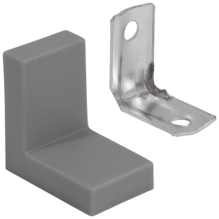 Podpórki Komandorki Łączniki półek Z-03 1 szt Szare