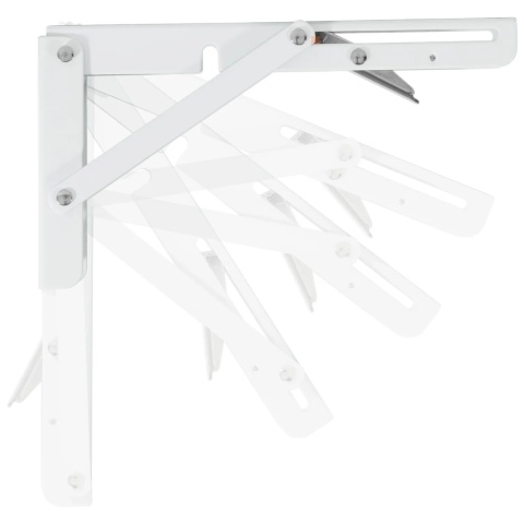 Składany wspornik półki Podpórka L-200 Emuca 2szt