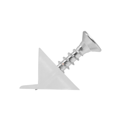 Stabilizator ścianki tylnej z wkrętem 3.5x20mm 1 szt Przezroczysty