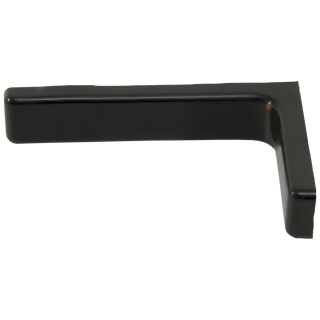 Wspornik półki Podpórka pod półkę z osłonką L-120mm Czarny LEBA