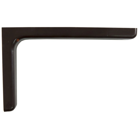 Wspornik półki Podpórka pod półkę z osłonką L-180mm Ciemny brąz LEBA