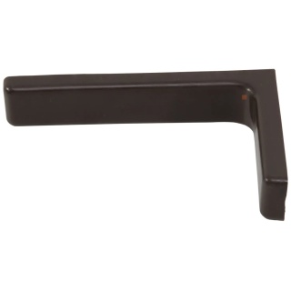 Wspornik półki Podpórka pod półkę z osłonką L-240mm Ciemny brąz LEBA