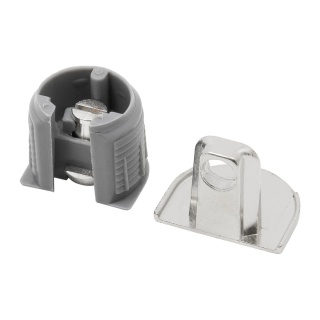 Zaczep klinowy UniBlock fi20mm na płytę 16mm Emuca