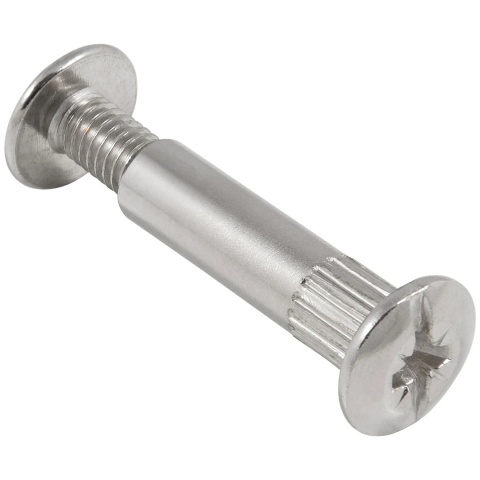 Złącze śrubowe do łączenia mebli płyt M4 fi 5mm 1 sztuka