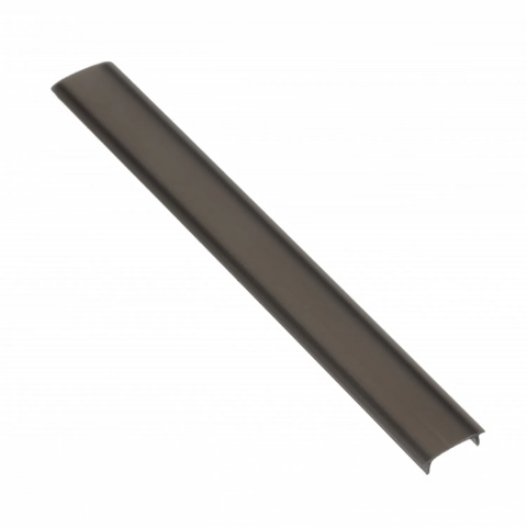 Osłonka klosz do profilu LED GLAX MINI 3m - czarna GTV