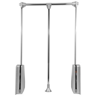 Pantograf, wieszak opuszczany do garderoby 450-600 mm chrom EMUCA