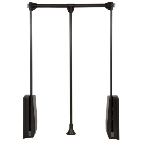 Pantograf, wieszak opuszczany do garderoby 600-830 mm mokka EMUCA