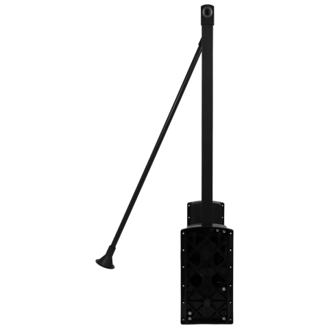 Pantograf, wieszak opuszczany do garderoby 830-1150 mm czarny EMUCA