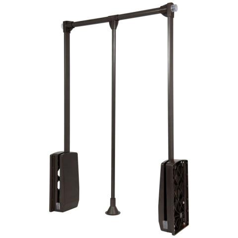 Pantograf, wieszak opuszczany do garderoby 830-1150 mm mokka EMUCA