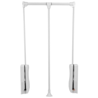 Pantograf z podnośnikiem olejowym do garderoby 875-1200mm GTV Biały