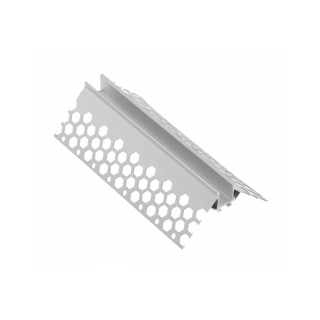 Profil GLAX kątowy zewnętrzny do płyt GK 3m + osłonka GTV