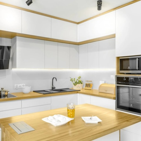 Profil aluminiowy GLAX MINI nakładany 3m - biały GTV