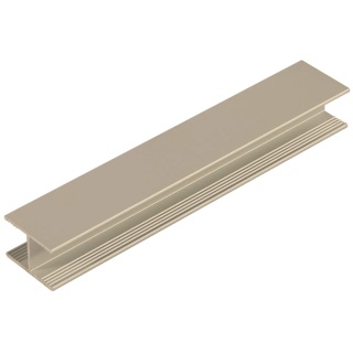 Profil aluminiowy HR10 FL 10/4mm L-300 Szampan