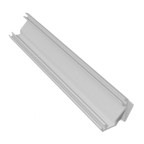 Profil aluminiowy LED kątowy nakładany GLAX 3m - srebrny GTV