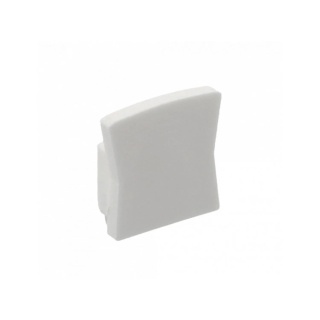 Zaślepka GLAX MINI nakładany wysoki - srebrna GTV