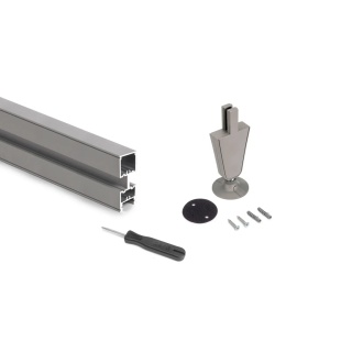 Zestaw 2 profili montaż podłoga/sufit ZERO Kaszmir