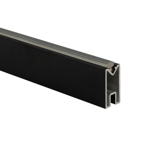 Zestaw 4x półka 1x drążek do ZERO Czarny