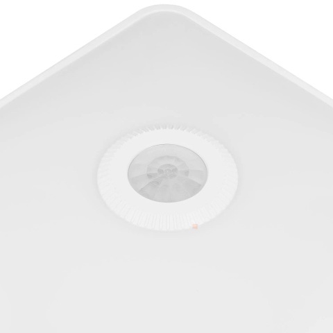 Lampa Plafon LED DORIA 12W 4000K kwadrat 25x25cm z czujnikiem BEMKO