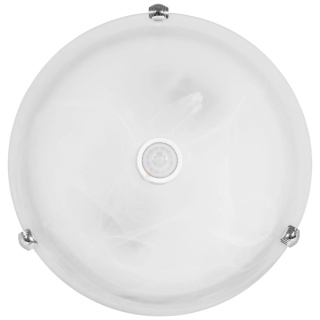 Lampa Plafon TAZAN ST78 2xE27 z czujnikiem BEMKO