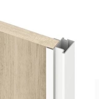 Listwa uchwytowa do szaf Sharp 18 Biała 2.9m