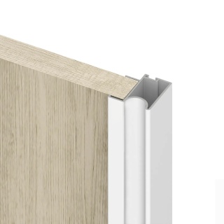 Listwa uchwytowa do szaf Wave 18 Biała 2.9m