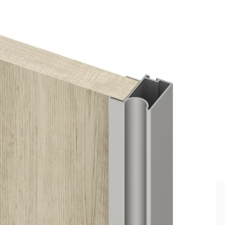 Listwa uchwytowa do szaf Wave 18 Mat 2.5m