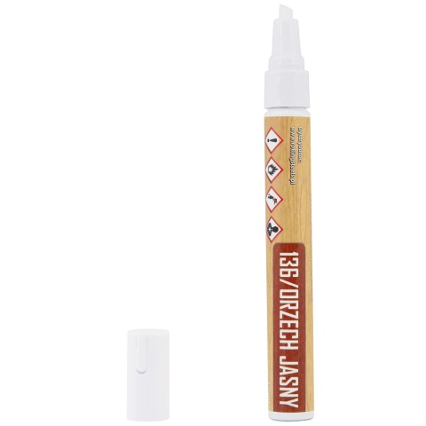 Marker retuszerski pisak do mebli 12 ml 136 ORZECH JASNY