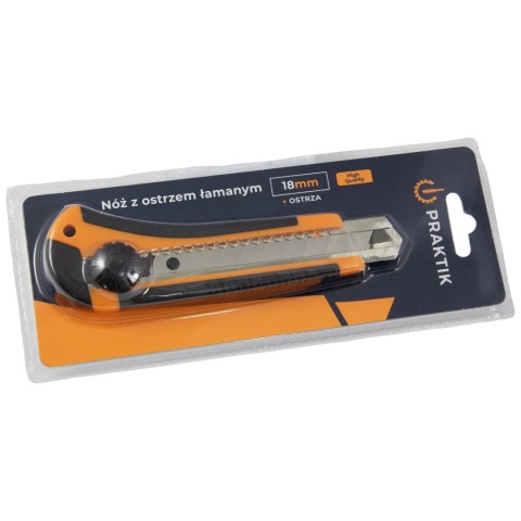 Nóż nożyk z ostrzem łamanym 18mm Marcopol