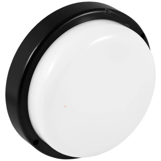 Oprawa LED KANLO OKRĄGŁA 18W 1750LM 4000K IP54 Czarna BEMKO