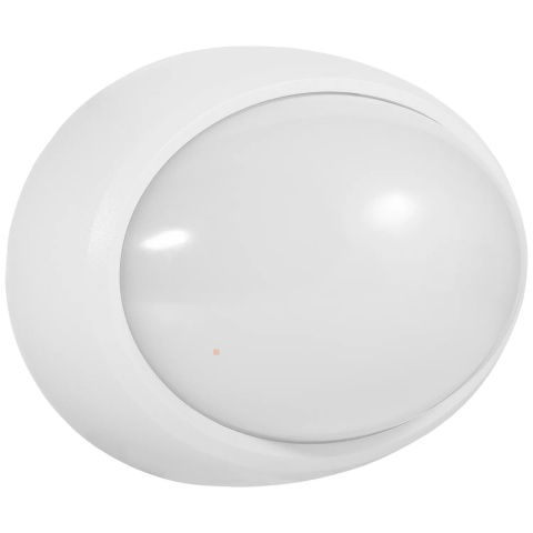 Oprawa LED KANLO OWALNA 8W 720LM 4000K IP54 Biała BEMKO