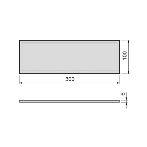 Panel LED Lampa podszafkowa listwa Andromeda 5W Emuca