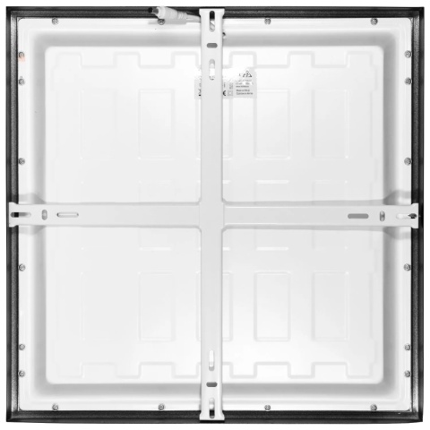Panel LED natynkowy 40×40 DENAR BLD 32W 4K Czarny BEMKO