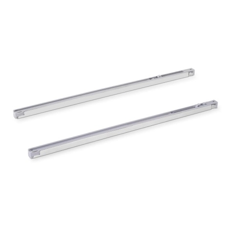 System natynkowy FLOW 2 do szafy z drzwiami przesuwnymi - zestaw czarny EMUCA