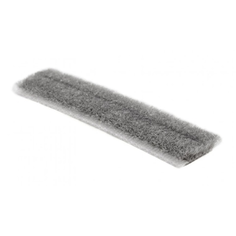 Szczotka odbojowa szeroka 14.5mm x 4mm Szara 1m