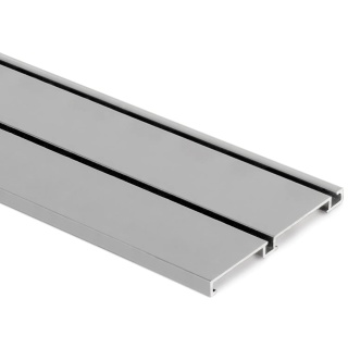 Tor dolny na klipsy do drzwi przesuwnych Placard 74 Mat 3.9m