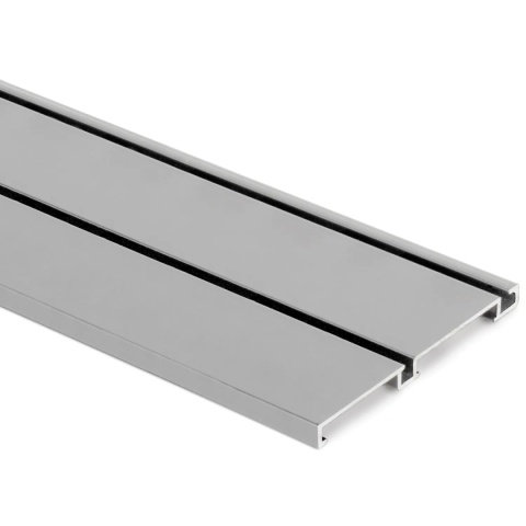 Tor dolny na klipsy do drzwi przesuwnych Placard 74 Mat 3.9m