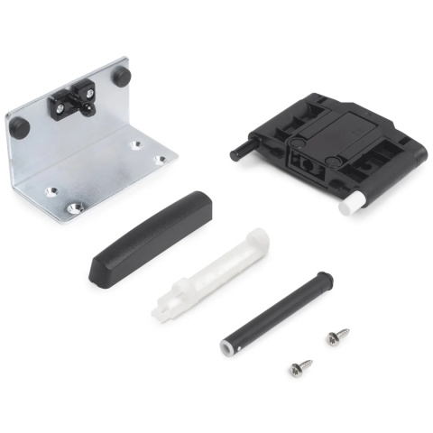 Zestaw okuć PUSH Concepta3 do drzwi przesuwnych LEWY Emuca