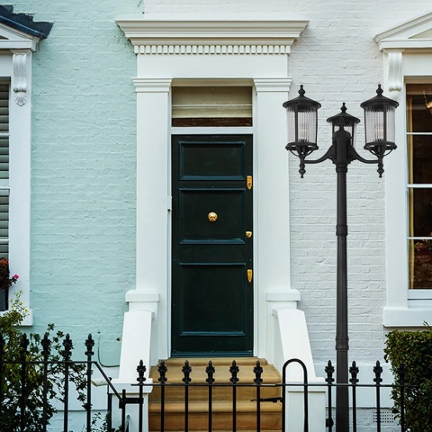 Dekoracyjna latarnia, lampa ogrodowa, ochrona IP44 K-8223 z serii MIAMI