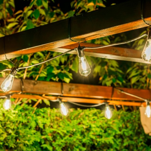 Girlanda świetlna ogrodowa 7.5m na żarówki 10xE27 GTV