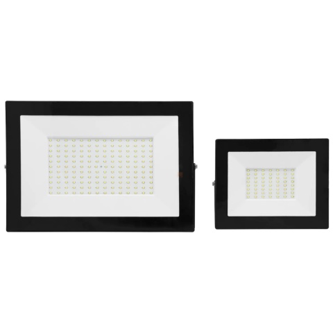 Halogen Lampa Naświetlacz LED 100W biały neutralny BEMKO