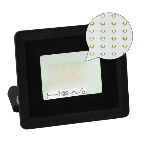 Halogen Lampa Naświetlacz LED LFK2 10W biały zimny BEMKO