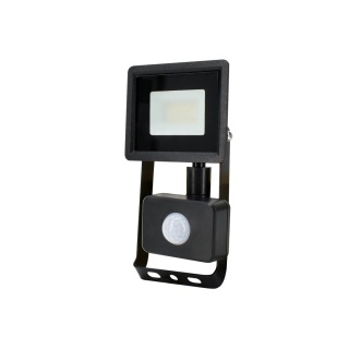 Halogen Lampa Naświetlacz LED LFK2 10W biały zimny z czujnikiem ruchu BEMKO