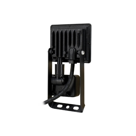 Halogen Lampa Naświetlacz LED LFK2 10W biały zimny z czujnikiem ruchu BEMKO