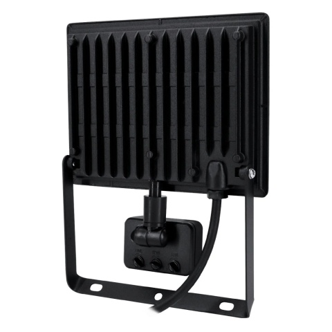 Halogen Lampa Naświetlacz LED LFK2 50W biały neutralny z czujnikiem ruchu BEMKO