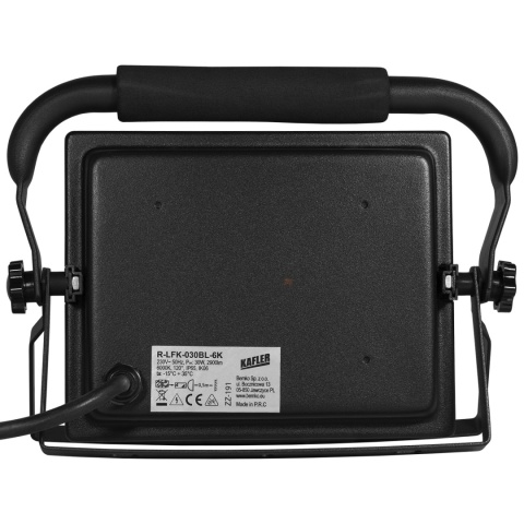 Halogen Naświetlacz LED przenośny KASTEL 30W biały zimny BEMKO