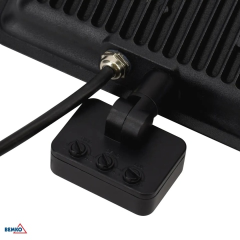 Halogen Naświetlacz LED przenośny LOFOT 30W biały neutralny z czujnikiem ruchu BEMKO