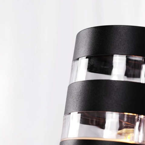 Kinkiet elewacyjny o nowoczesnym wyglądzie, na E27 K-8205 z serii SOLIN