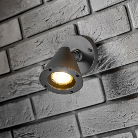 Kinkiet ogrodowy LUSTINO grafit GTV