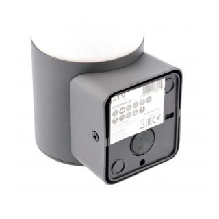 Kinkiet ogrodowy jednokierunkowy górny CORTA grafit GTV