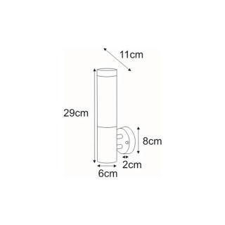Kinkiet zewnętrzny K-LP231A z serii ANICA